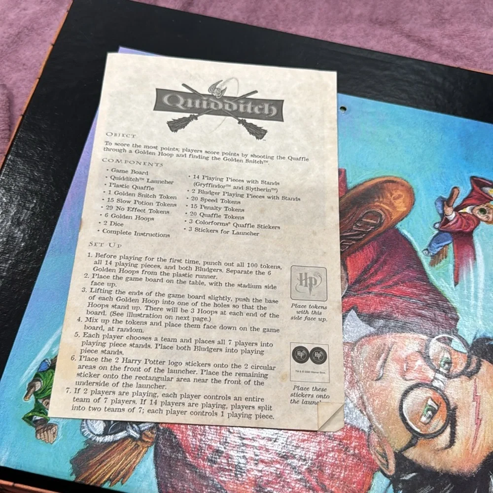 Vintage “Harry Potter Quidditch The Game”